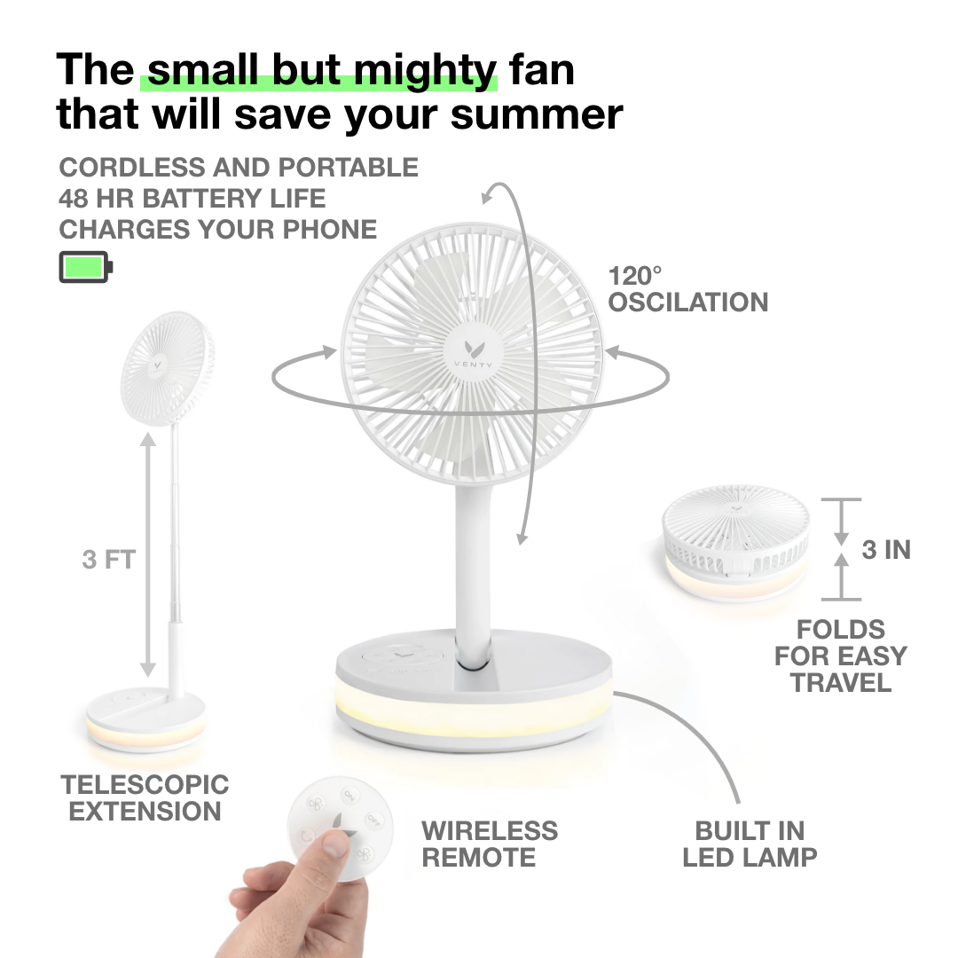 Telescopic Folding Floor Fan 3 Gears Summer Silent Desktop Retractable Fan For Office Bedroom School Usb Ventilator